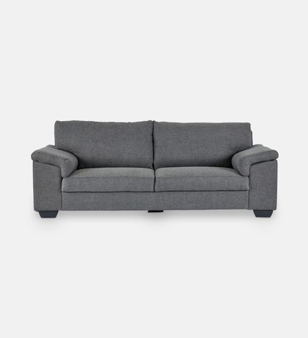 Breen Upholstered 3 Seater Couch - Victoria Grey
