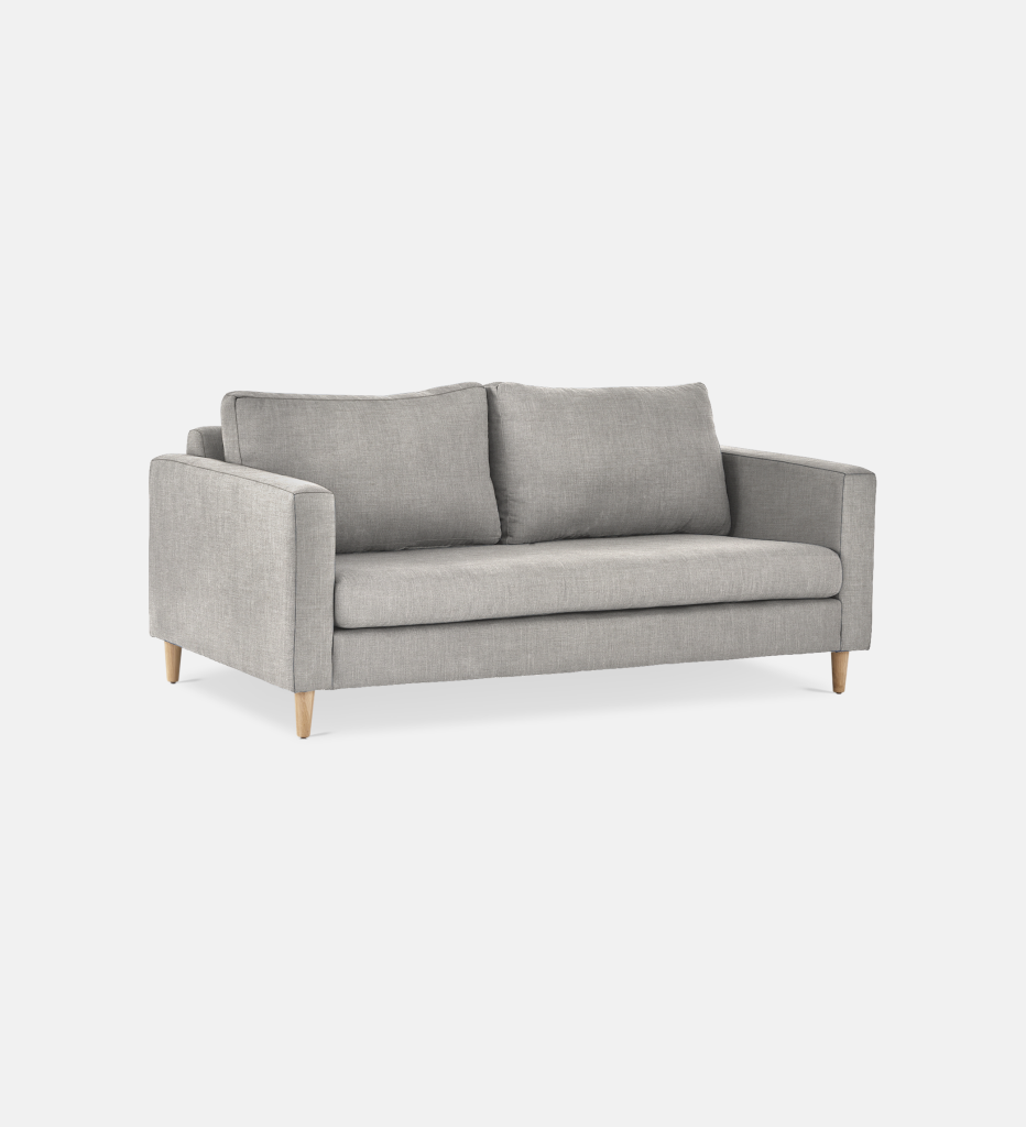 Sami Fully Upholstered 2 Seater Wooden Leg (54978)