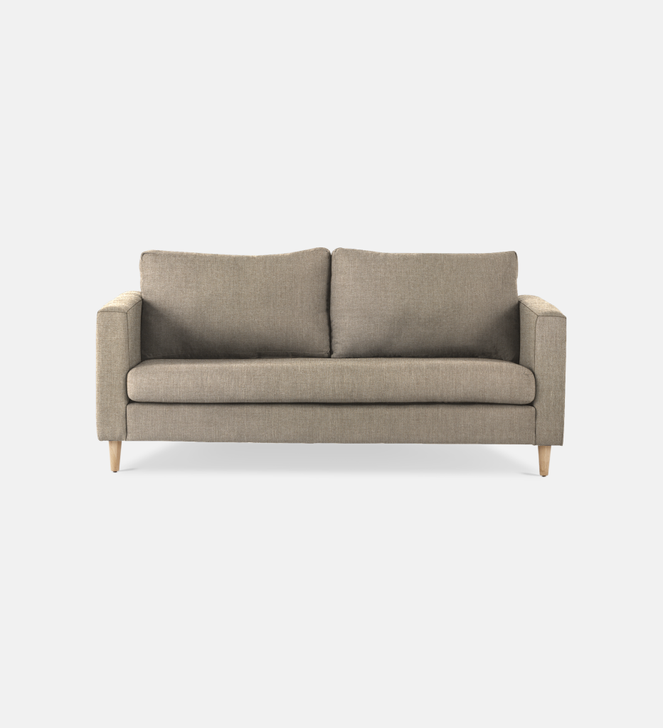Sami Fully Upholstered 2 Seater Wooden Leg (55005)
