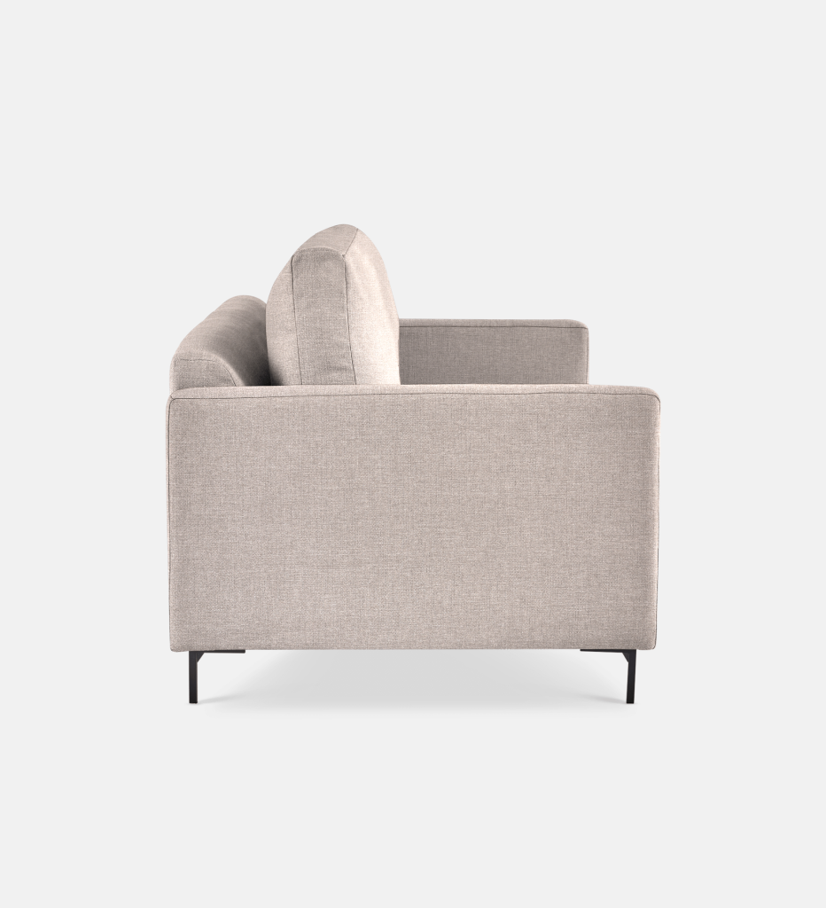 Sami Fully Upholstered 2 Seater Metal Leg (21721)