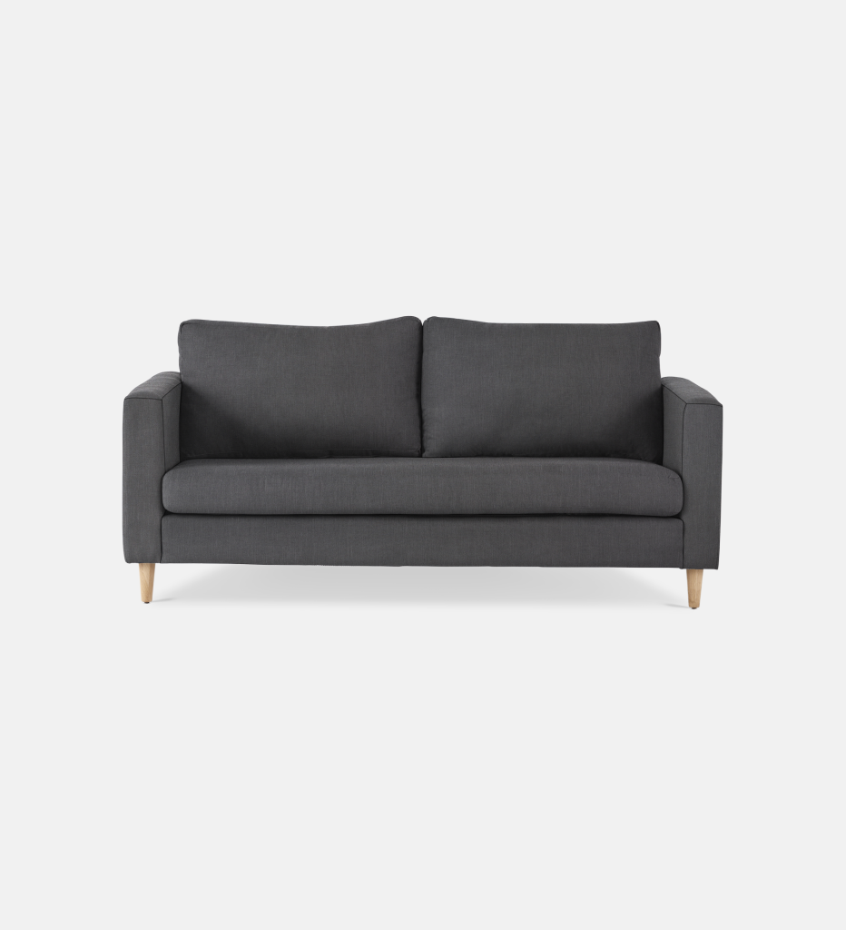 Sami Fully Upholstered 3 Seater Wooden Leg (55040)