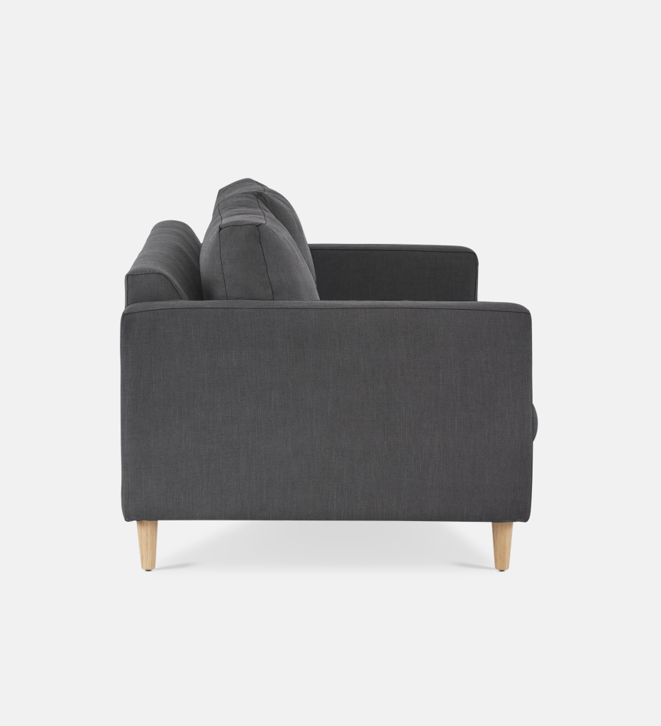 Sami Fully Upholstered 3 Seater Wooden Leg (55496)