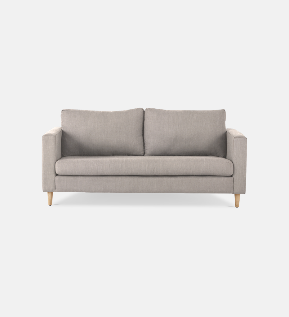 Sami Fully Upholstered 3 Seater Wooden Leg (55507)