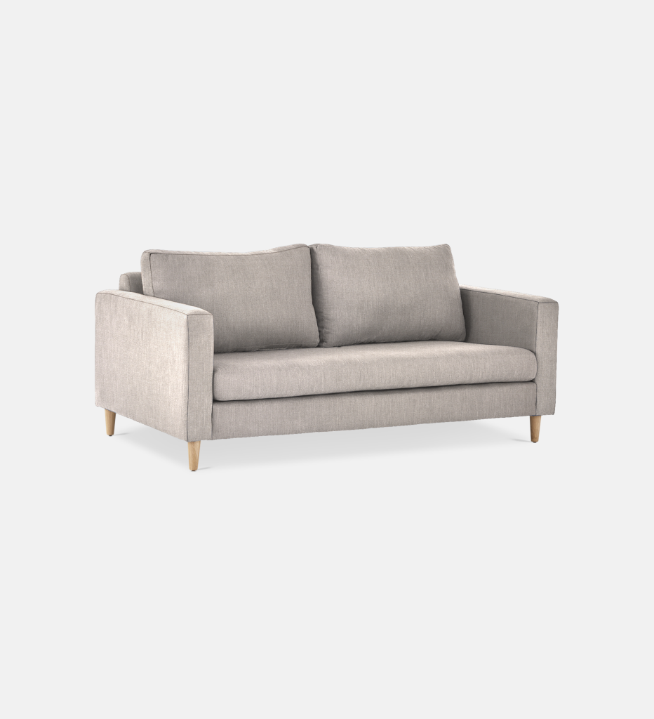 Sami Fully Upholstered 3 Seater Wooden Leg (55508)