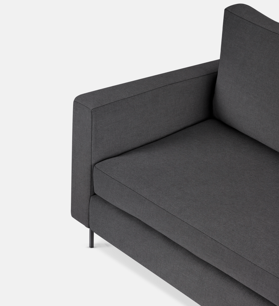 Sami Fully Upholstered 3 Seater Metal Leg (21761)