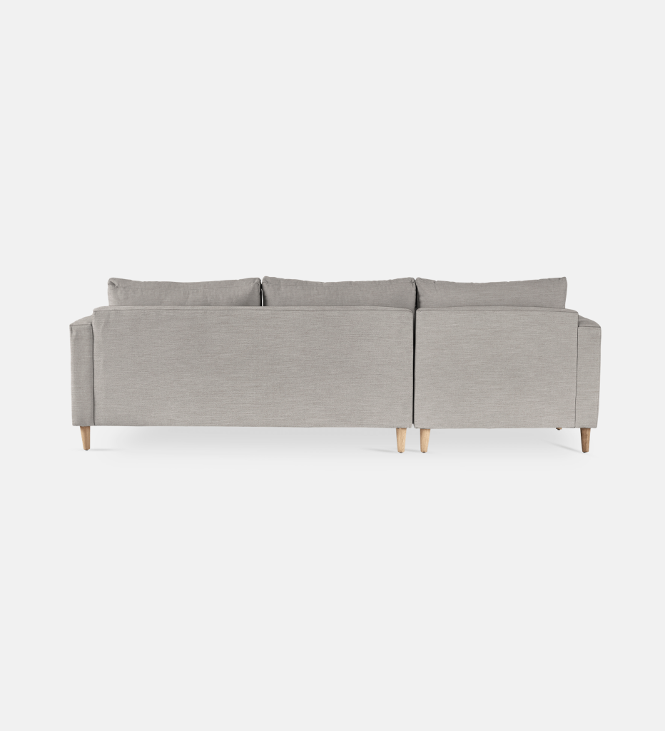 Sami Fully Upholstered Slouch Left Wooden Leg (6386)