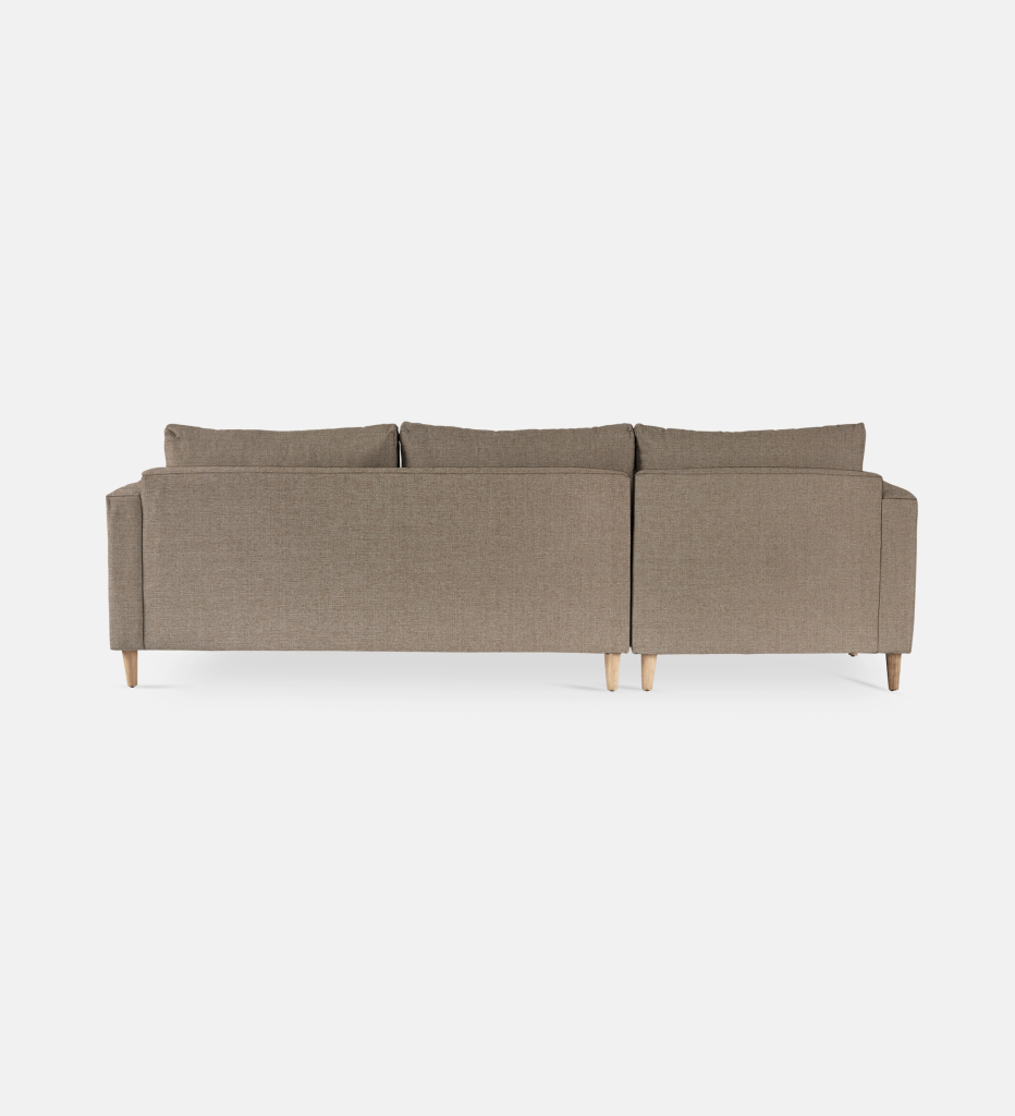 Sami Fully Upholstered Slouch Left Wooden Leg (6422)