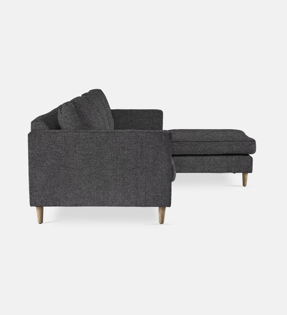 Sami Fully Upholstered Slouch Right Wooden Leg (55680)