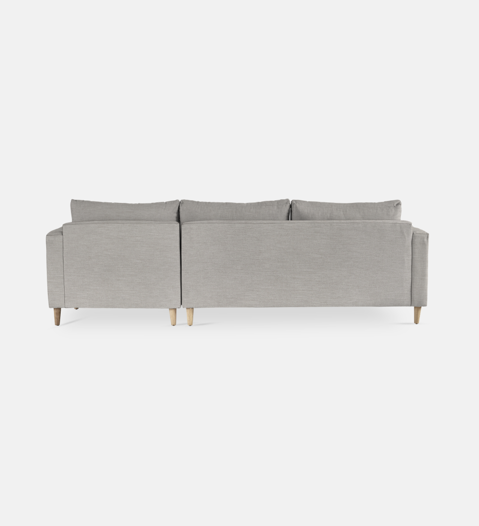 Sami Fully Upholstered Slouch Right Wooden Leg (55716)