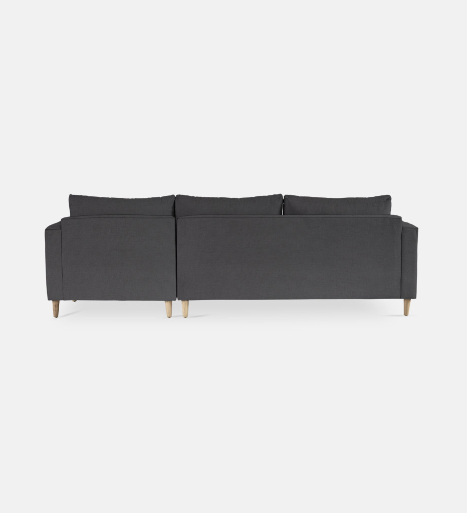 Sami Fully Upholstered Slouch Right Wooden Leg (55724)