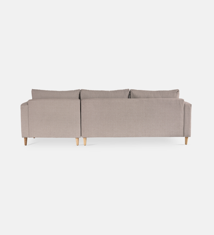 Sami Fully Upholstered Slouch Right Wooden Leg (55740)