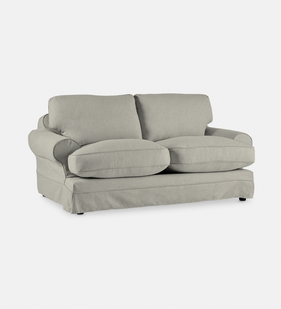 Santorini Slipcover 2 Seater Couch (32797)