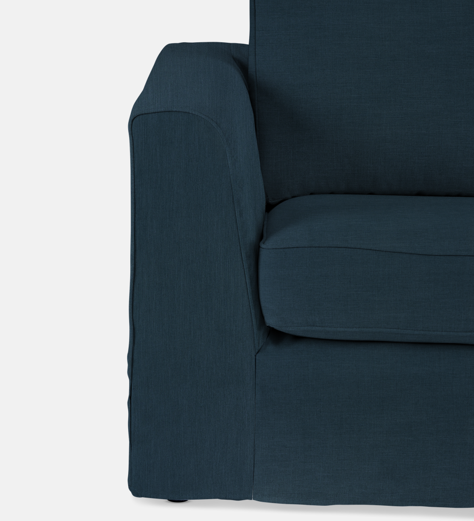 Manhattan Slipcover 3 Seater Couch (28016)