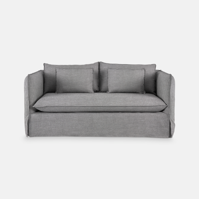 Delphi Slipcover 2 Seater Couch
