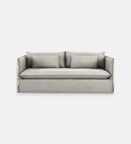 Delphi Slipcover 3 Seater Couch