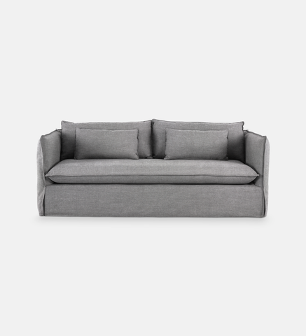 Delphi Slipcover 3 Seater Couch