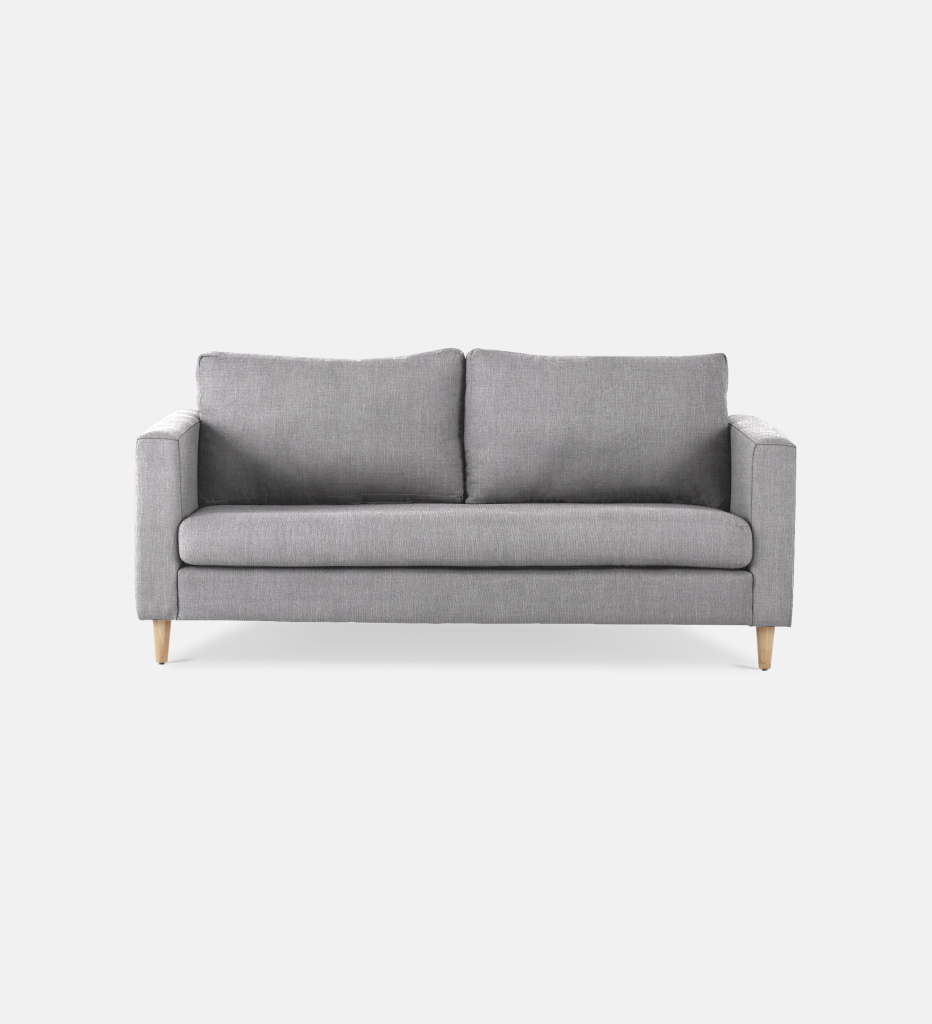 Sami Fully Upholstered 2 Seater Wooden Leg (55799)
