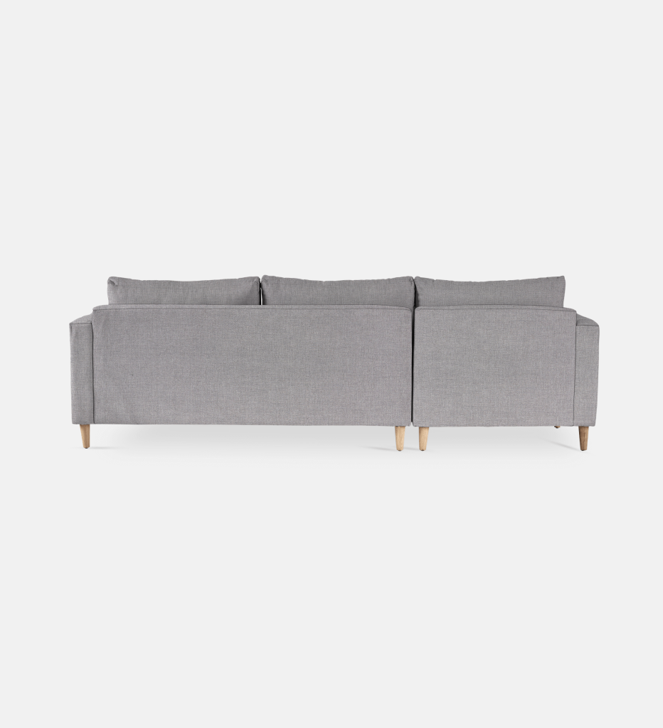 Sami Fully Upholstered Slouch Left Wooden Leg (6983)