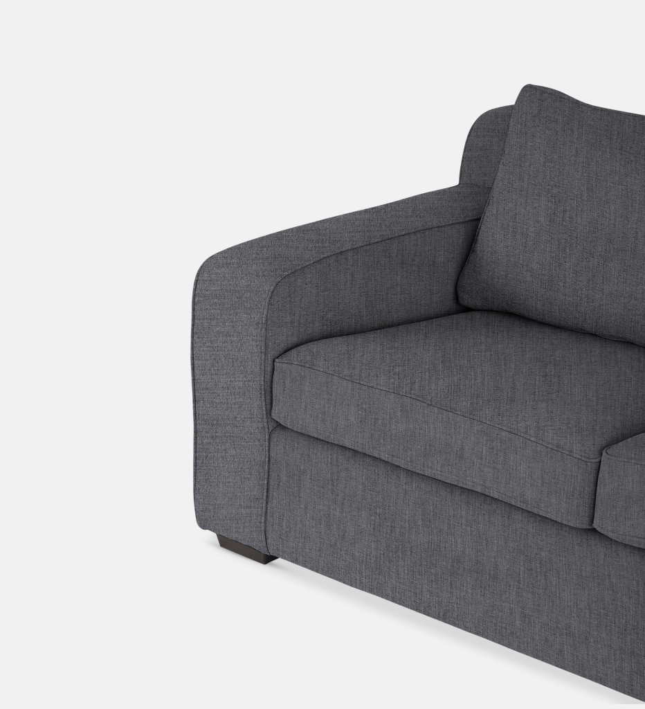 Lodge Fully Upholstered 2 Seater Couch (27820)