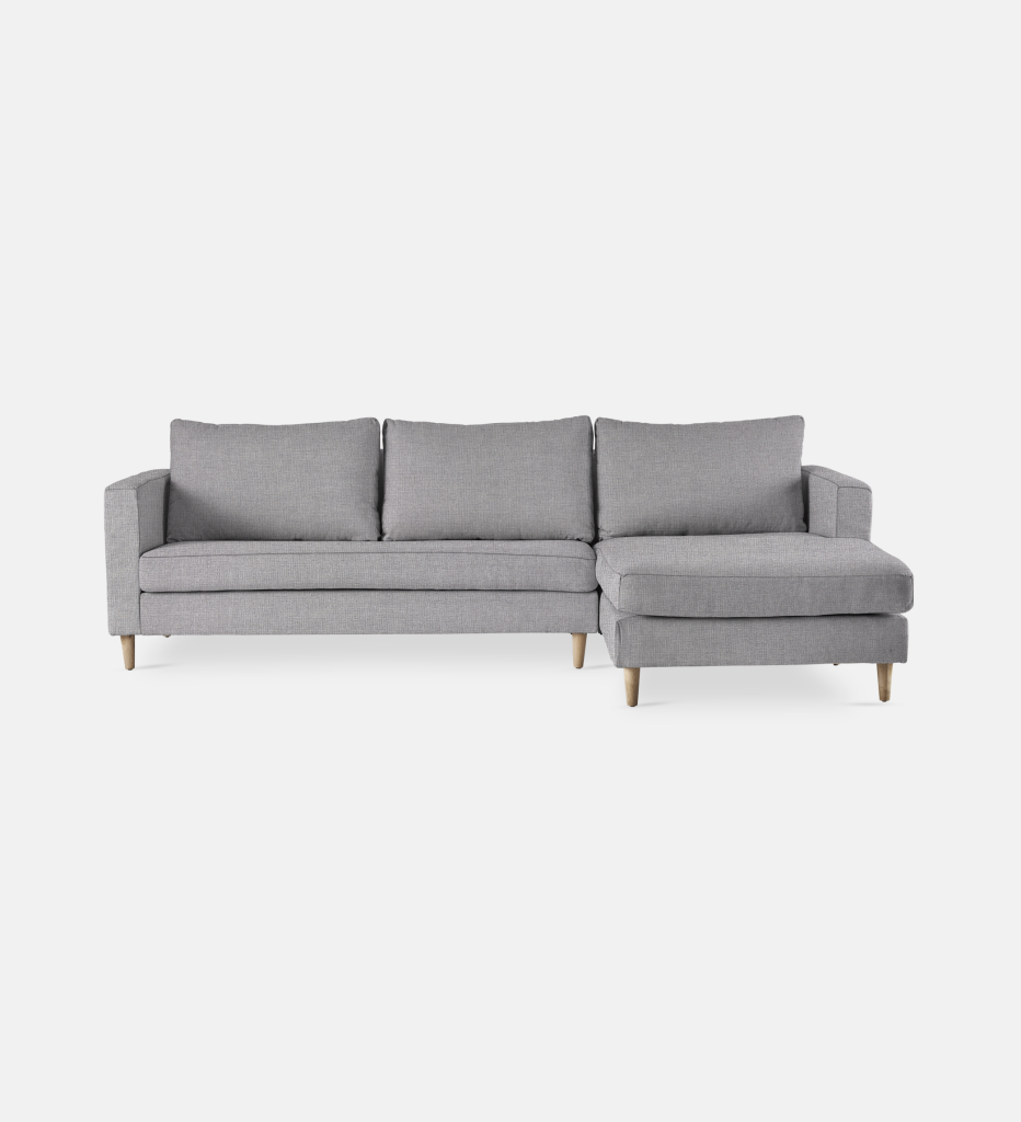 Sami Upholstered Slouch Right With Wooden Leg