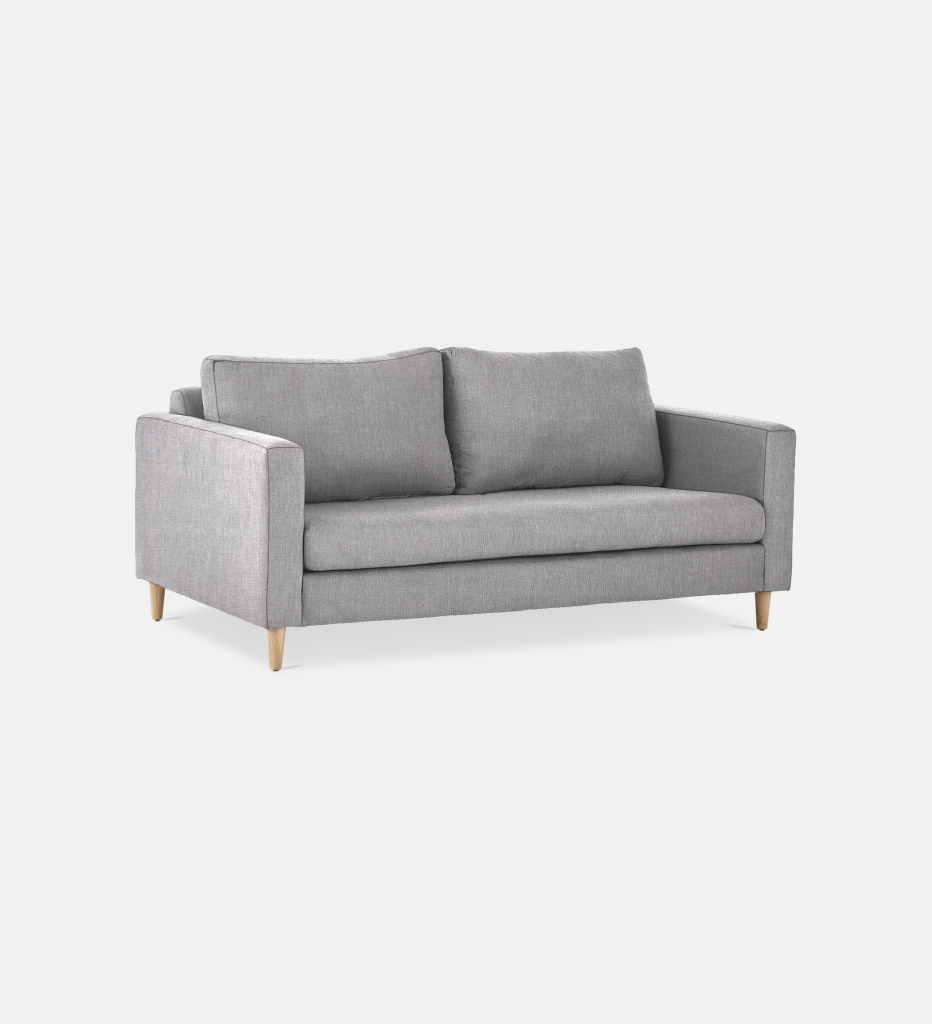Sami Fully Upholstered 3 Seater Wooden Leg (55815)