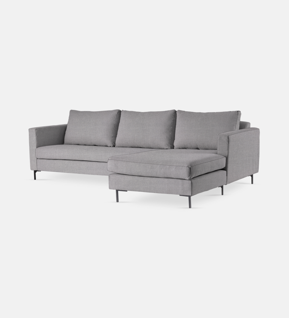 Sami Upholstered Slouch Right With Wooden Leg
