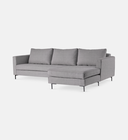 Sami Upholstered Slouch Right With Wooden Leg