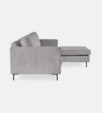 Sami Fully Upholstered Slouch Right Metal Leg (24156)
