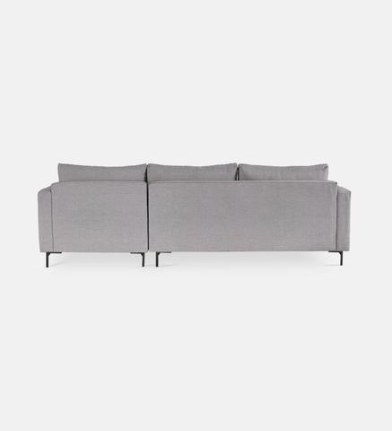 Sami Upholstered RIGHT Slouch with wooden leg (24152)