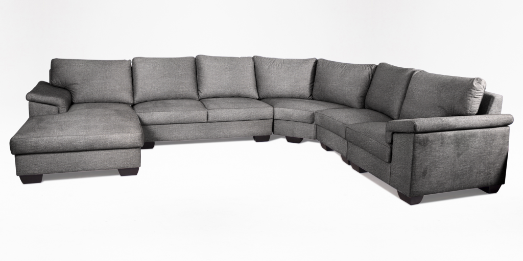 Bianca Fully Upholstered Slouch With Daybed Left (59656)