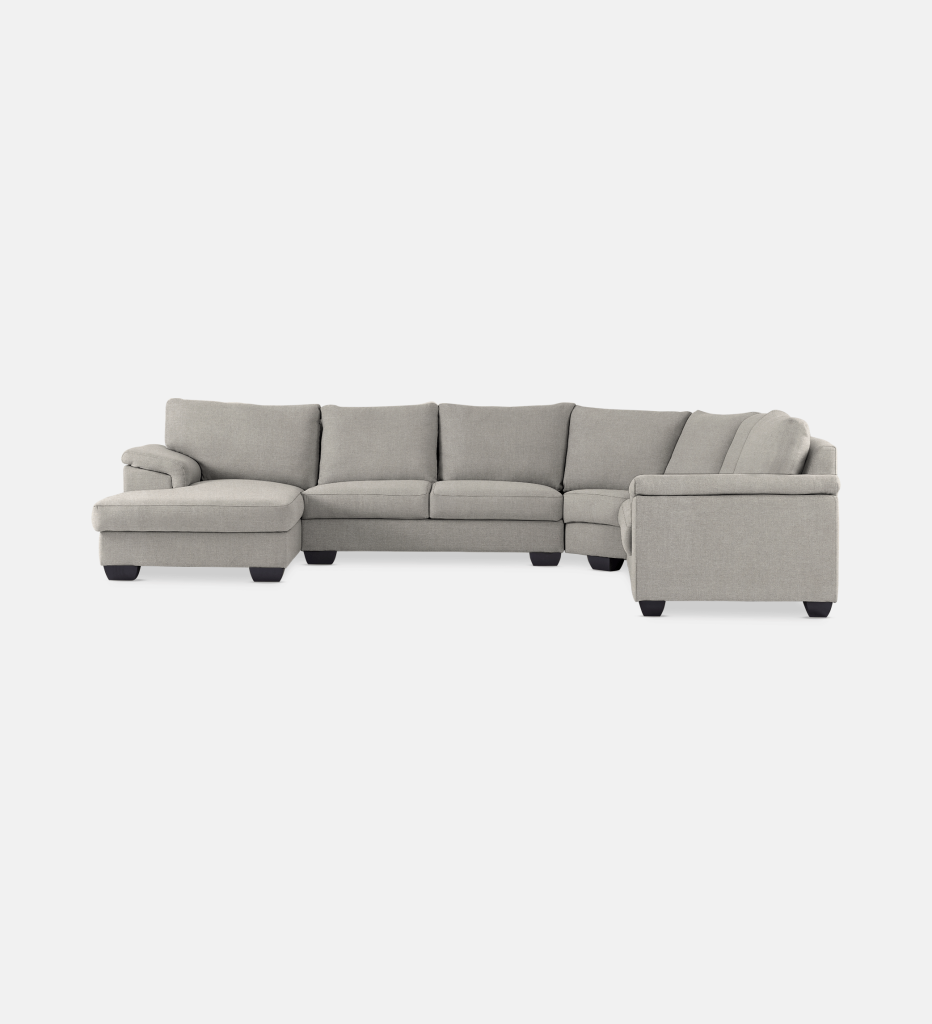Bianca Fully Upholstered Slouch With Daybed Left (7201)