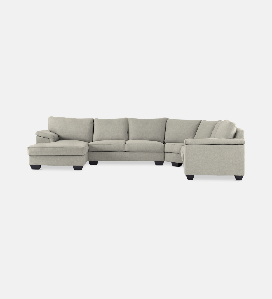 Bianca Fully Upholstered Slouch With Daybed Left (7271)