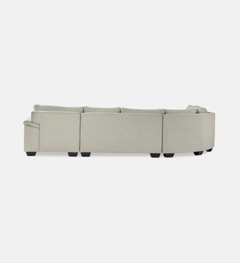 Bianca Fully Upholstered Slouch With Daybed Right (23278)