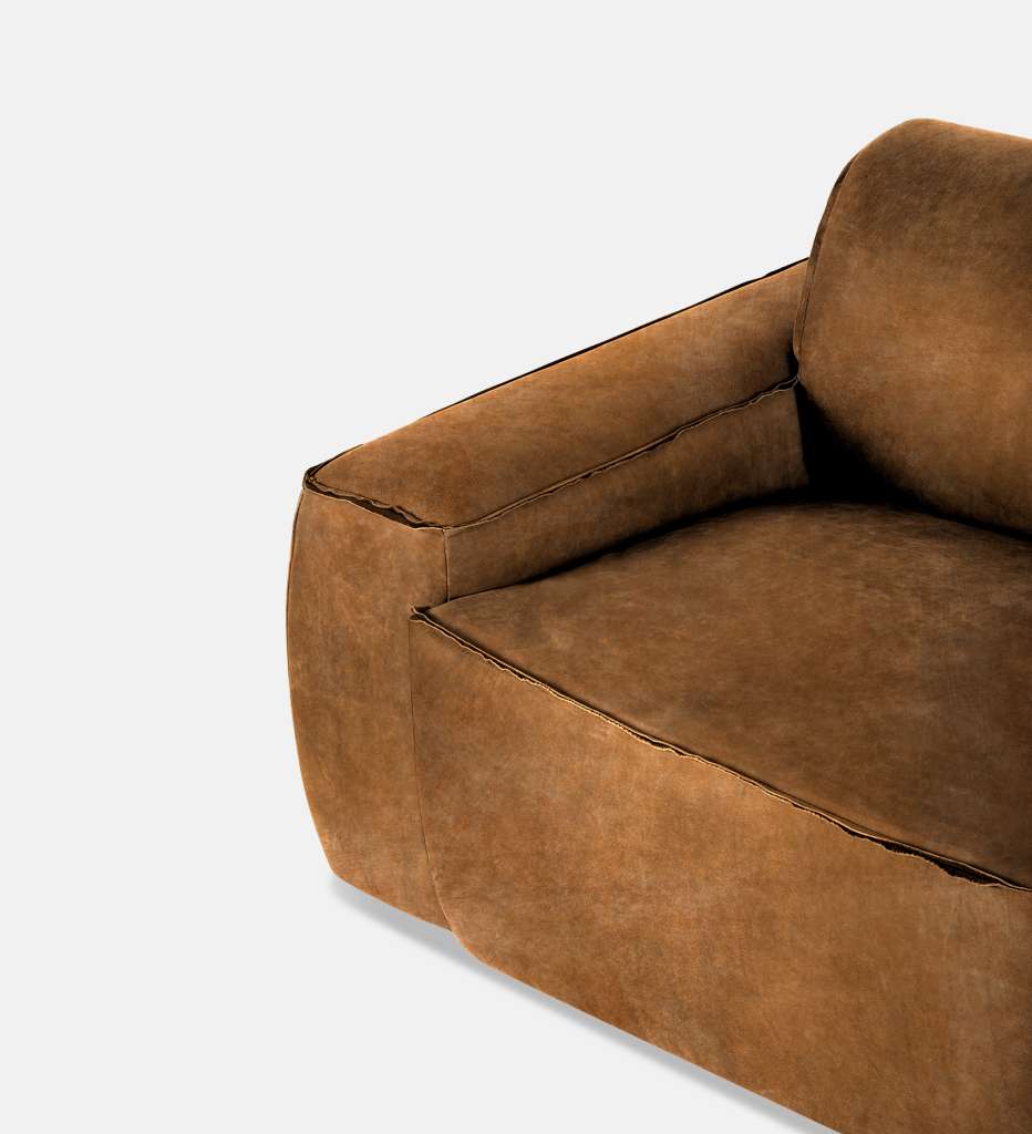 Congo Leather 3 Seater (7491)