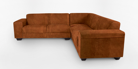 Terry Leather Corner Couch