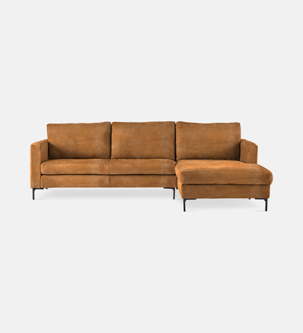 Sami Upholstered Slouch Right With Wooden Leg