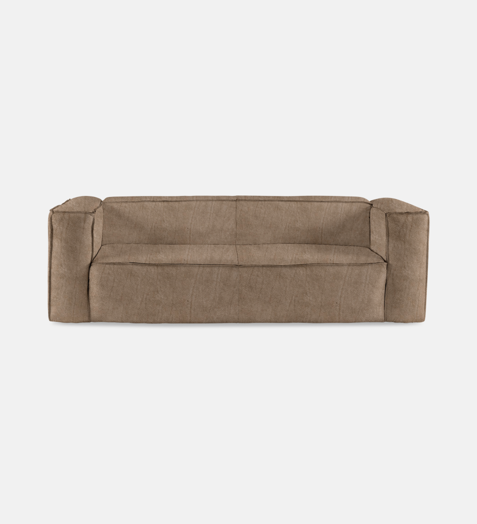 Serengeti Leather 3 Seater Couch