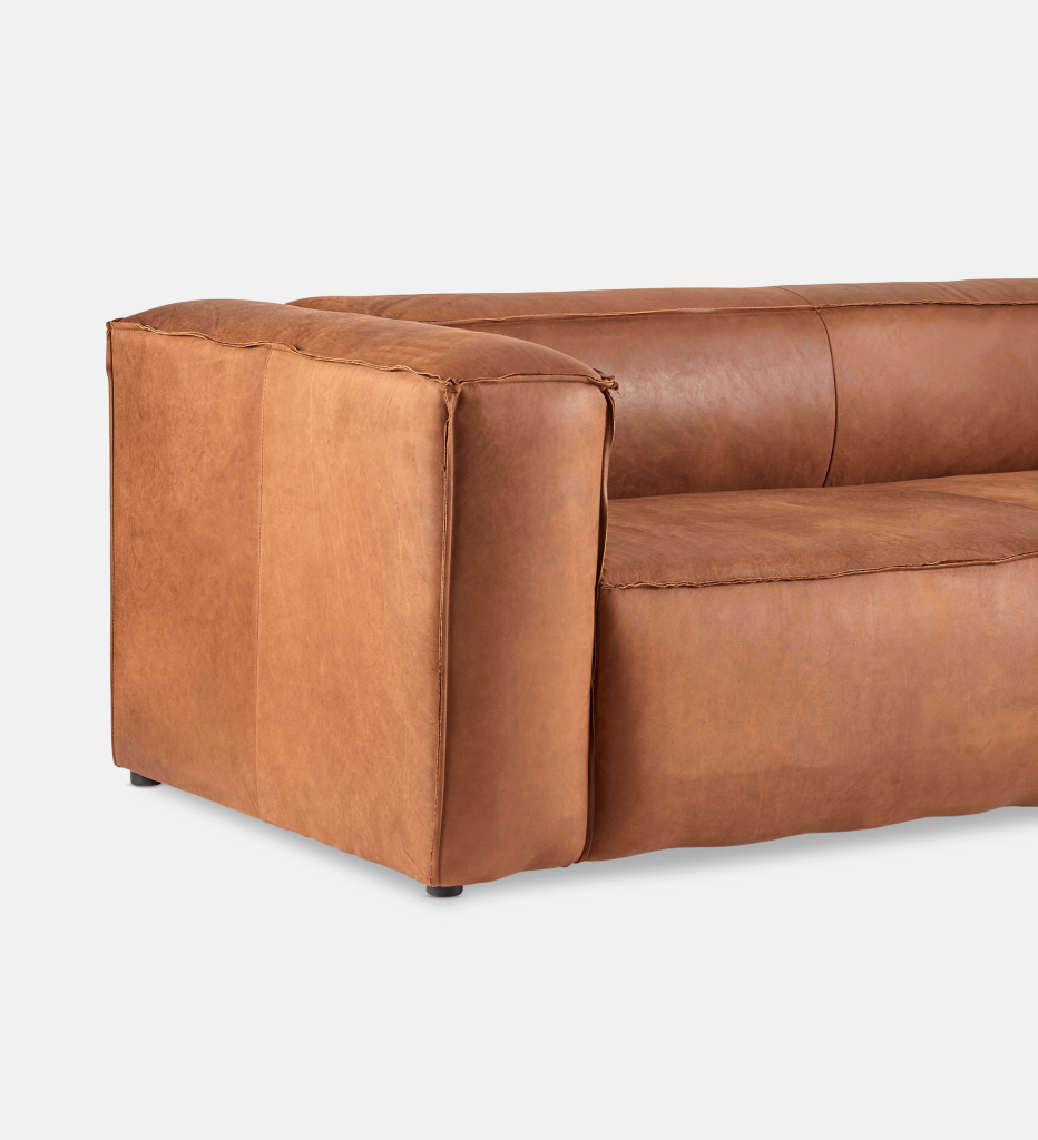 Serengeti Leather 3 Seater (7727)