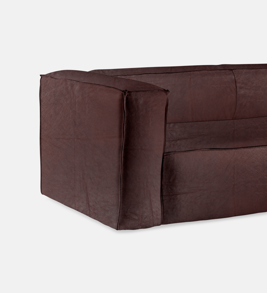 Serengeti Leather 3 Seater (7783)