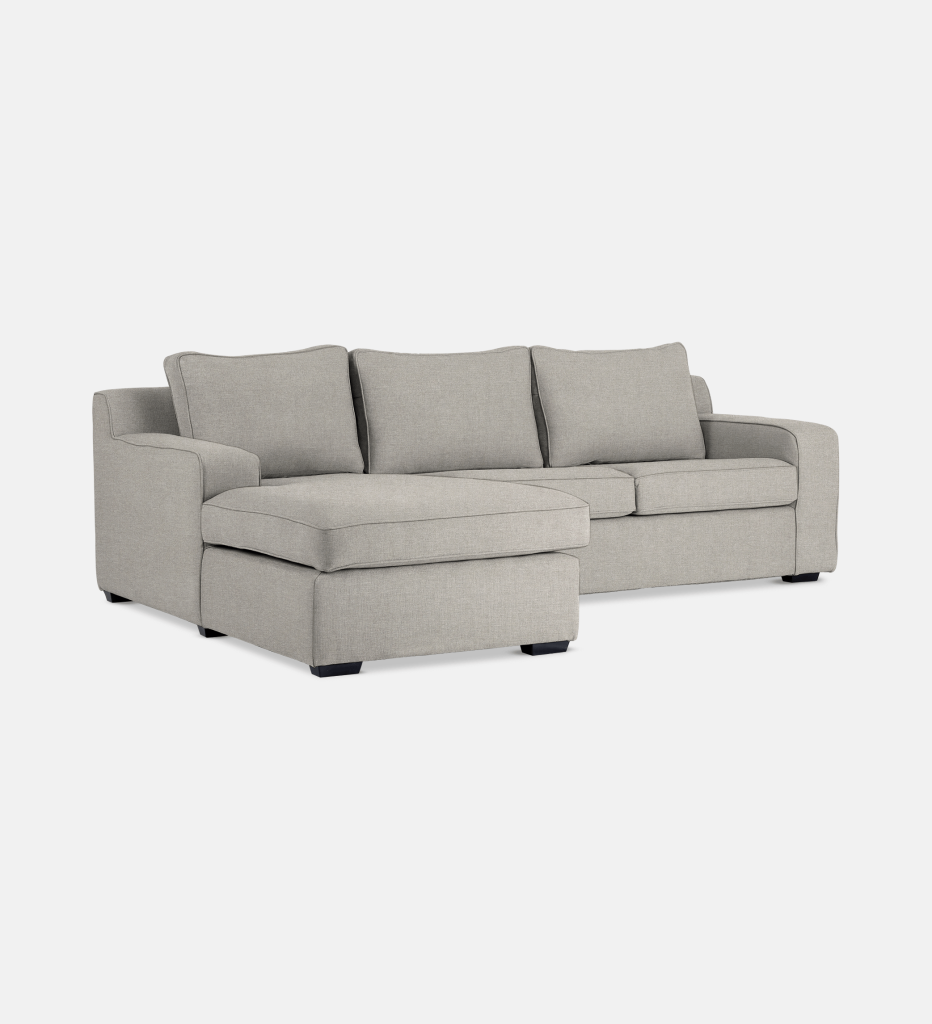 Lodge Fully Upholstered Slouch Left (21306)