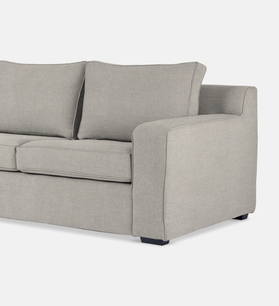 Lodge Fully Upholstered Slouch Left (21307)