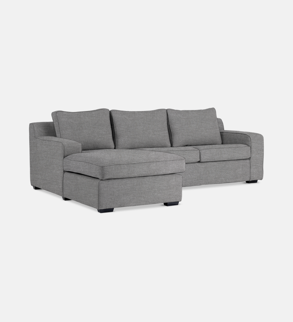 Lodge Fully Upholstered Slouch Left (21314)