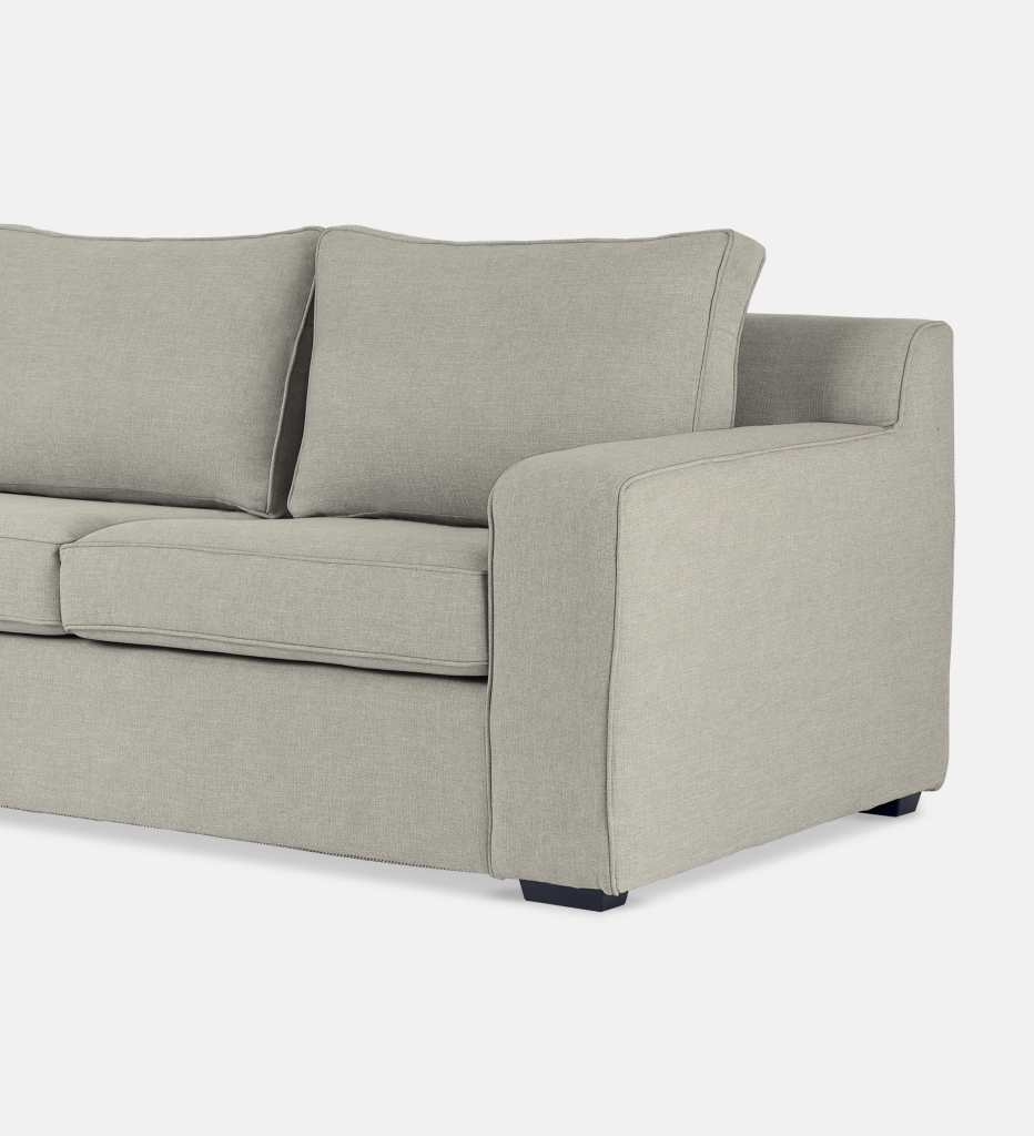 Lodge Fully Upholstered Slouch Left (21347)