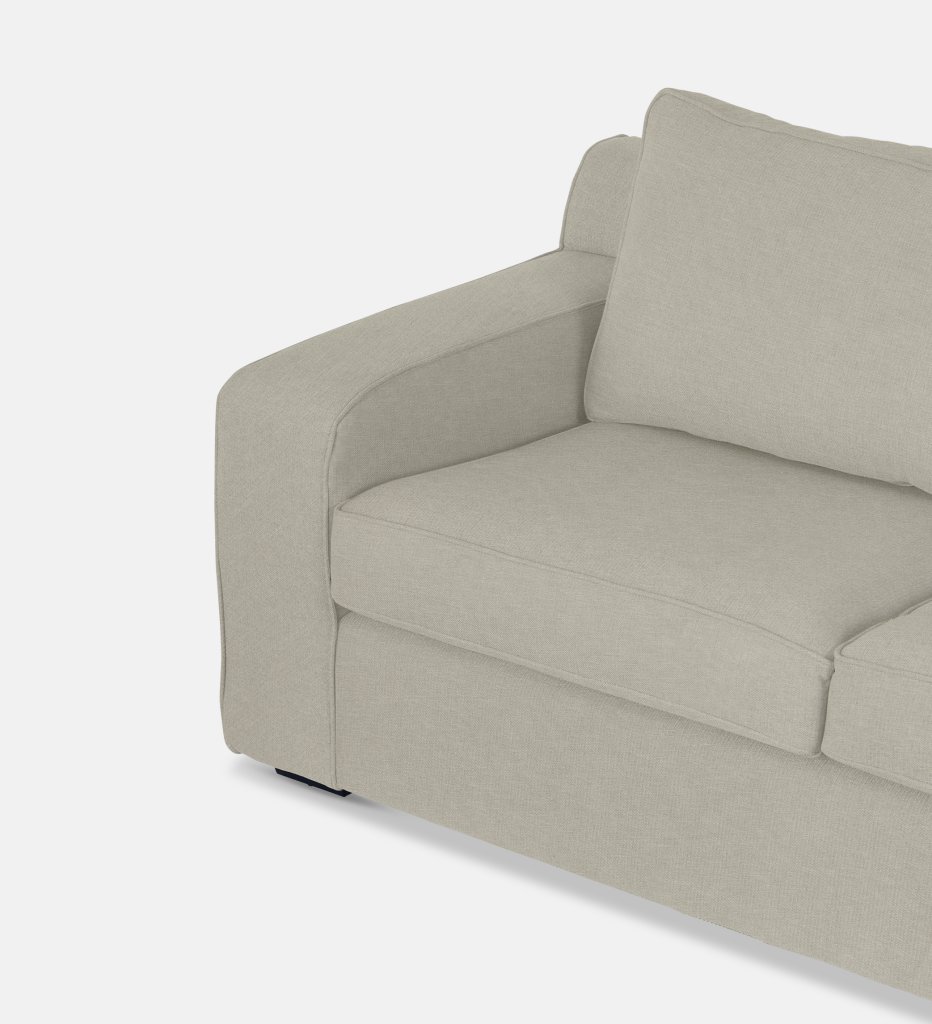 Lodge Fully Upholstered Slouch Right (23628)