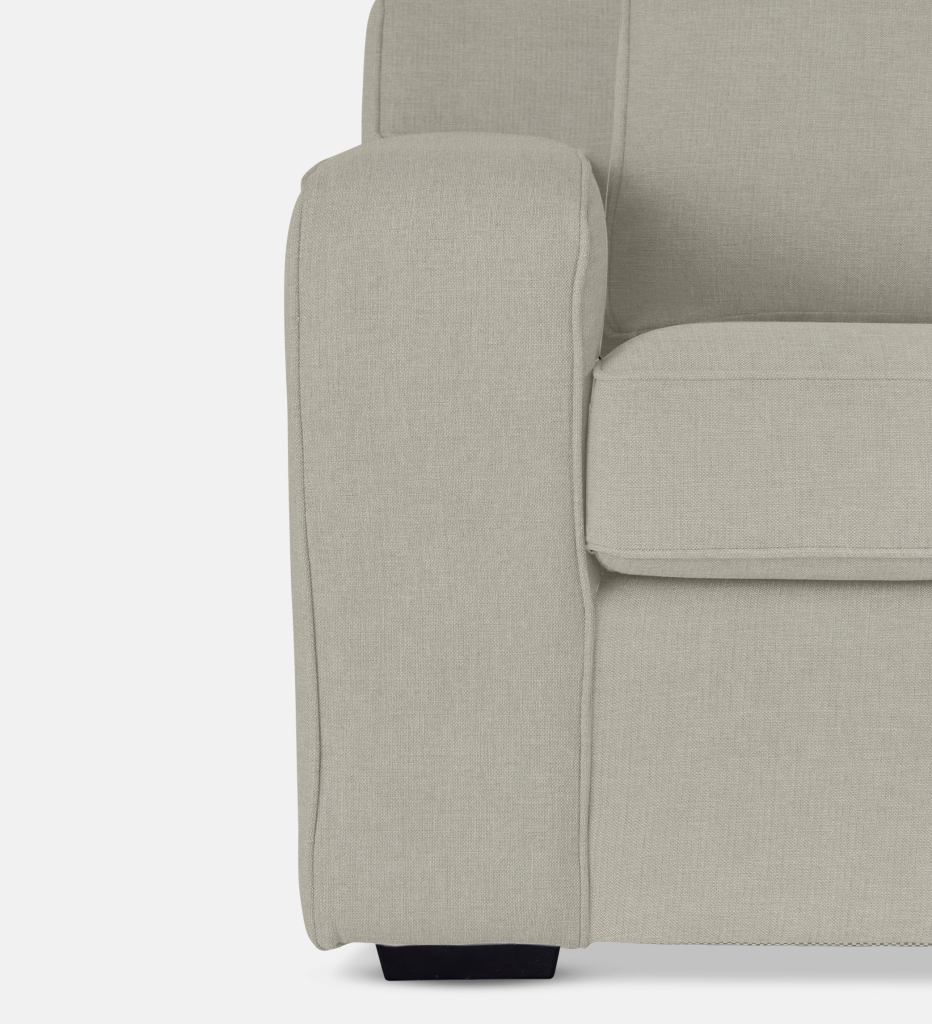Lodge Fully Upholstered Slouch Right (23629)