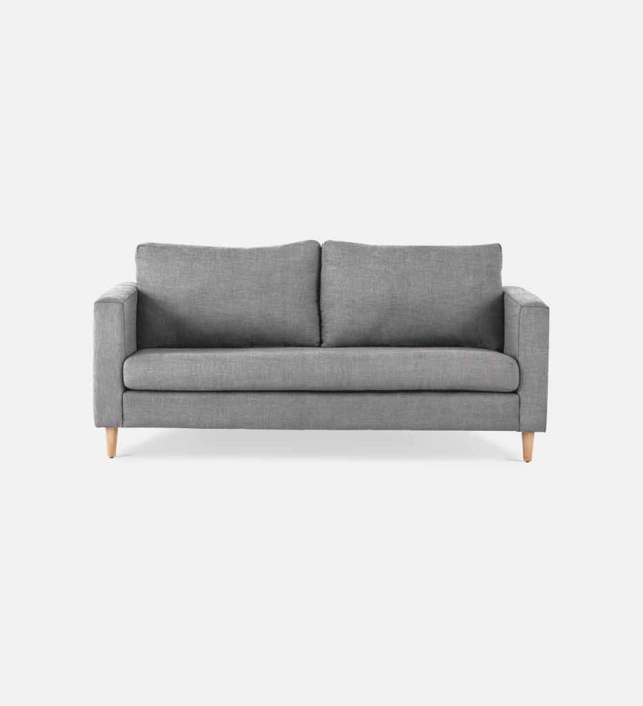 Sami Fully Upholstered 2 Seater Wooden Leg (31567)