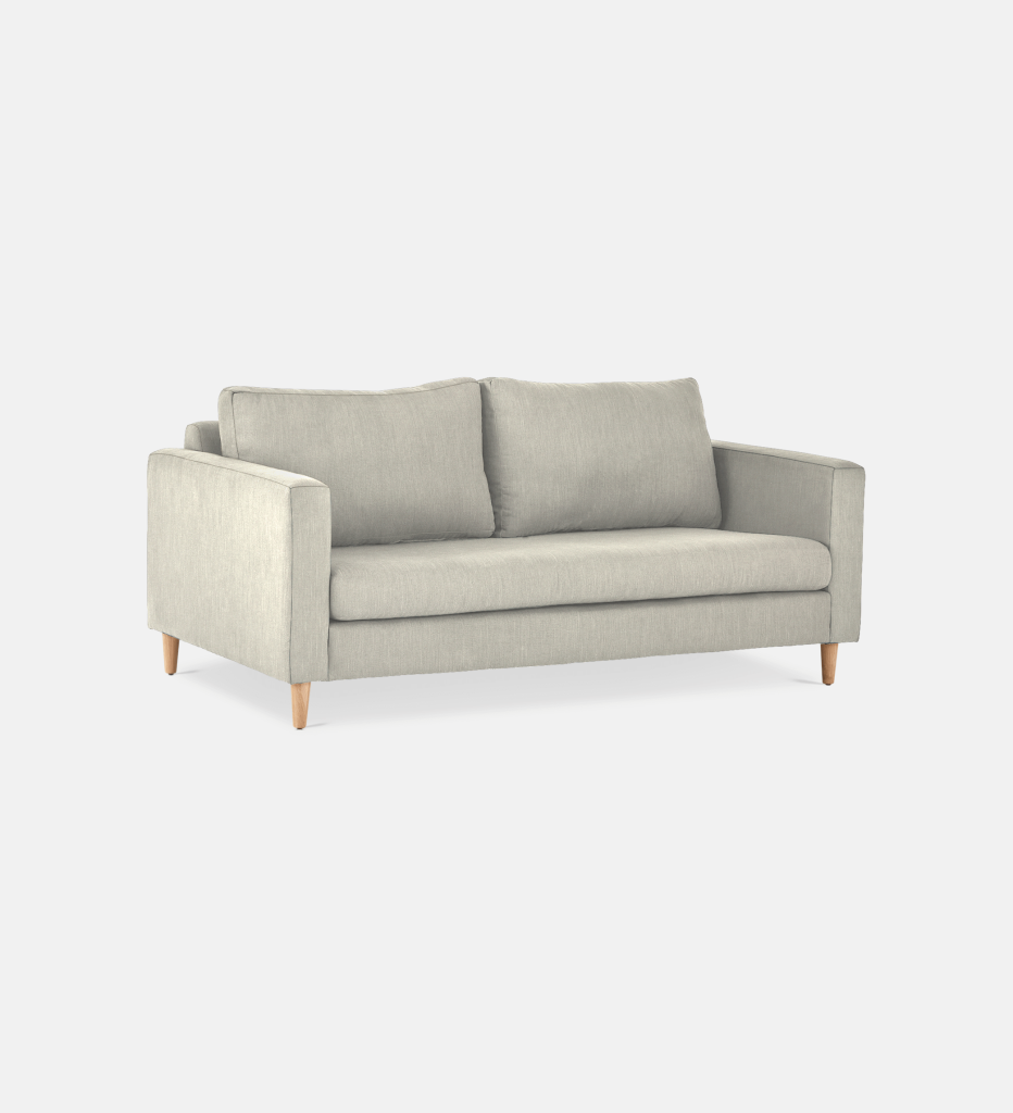 Sami Fully Upholstered 2 Seater Wooden Leg (31589)