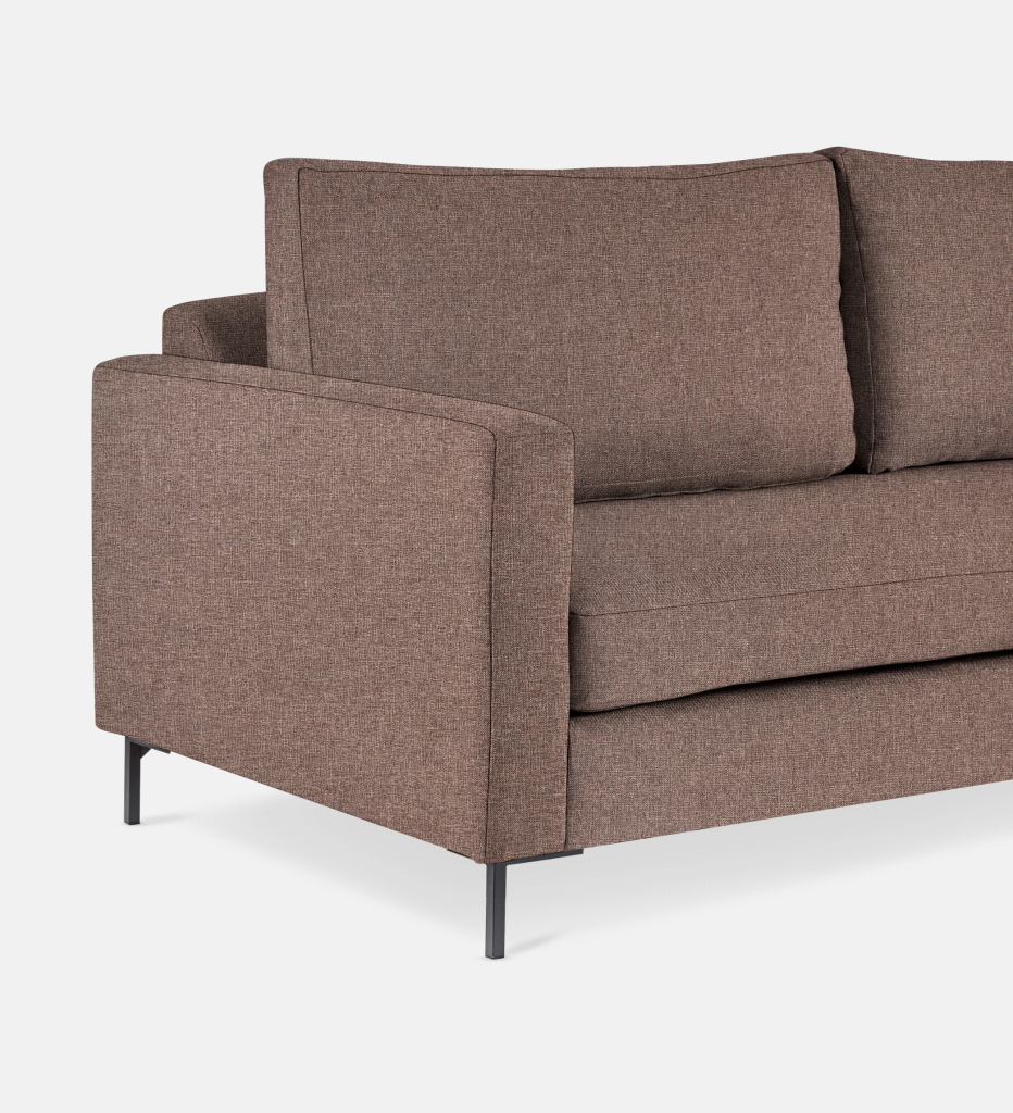 Sami Fully Upholstered 2 Seater Metal Leg (21836)