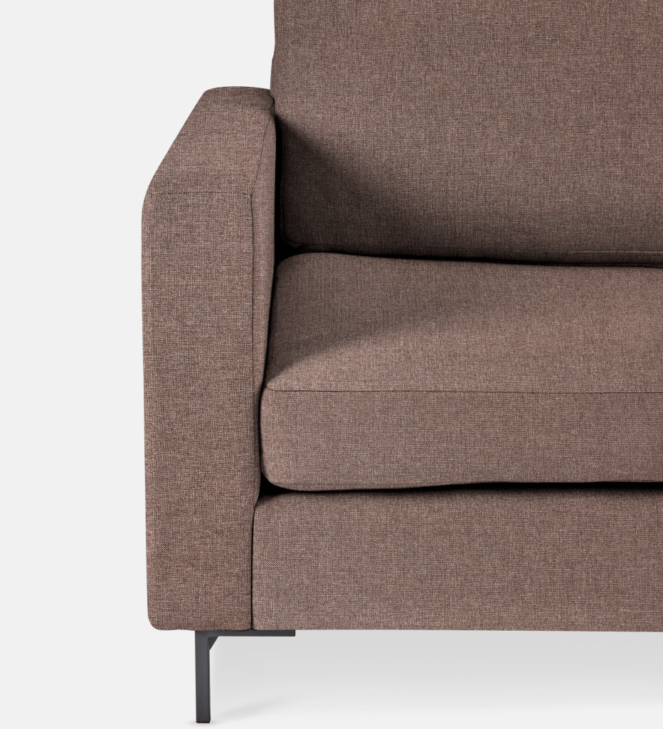 Sami Fully Upholstered 2 Seater Metal Leg (21838)