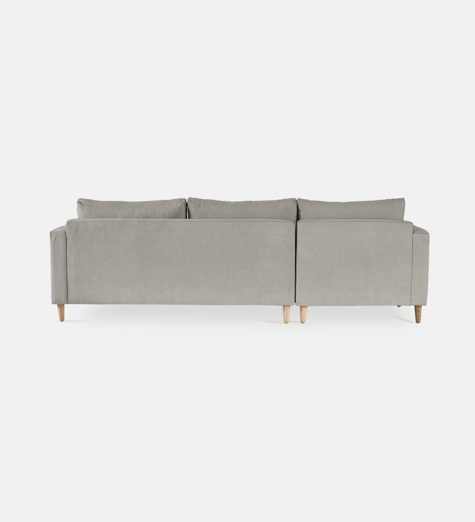 Sami Fully Upholstered Slouch Left Wooden Leg (8056)